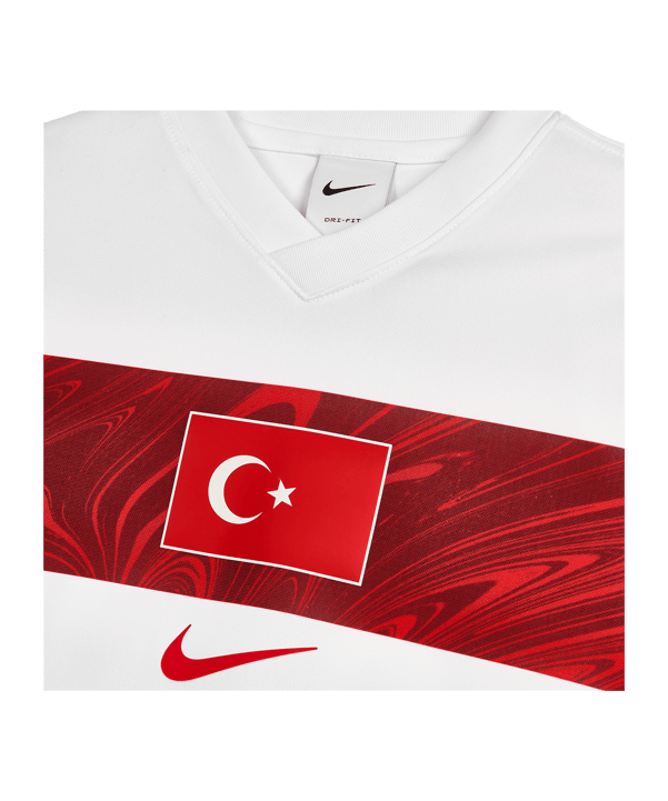 Nike TFF Türkei Trikot Away WM 2026 Kids Weiß F100 - weiss