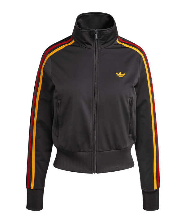 adidas Originals Firebird Classic Track Top Jacke Damen Schwarz - schwarz