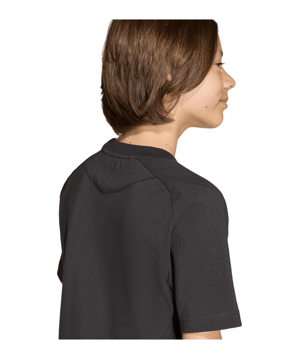 adidas Tiro Travel T-Shirt Kids Schwarz - schwarz