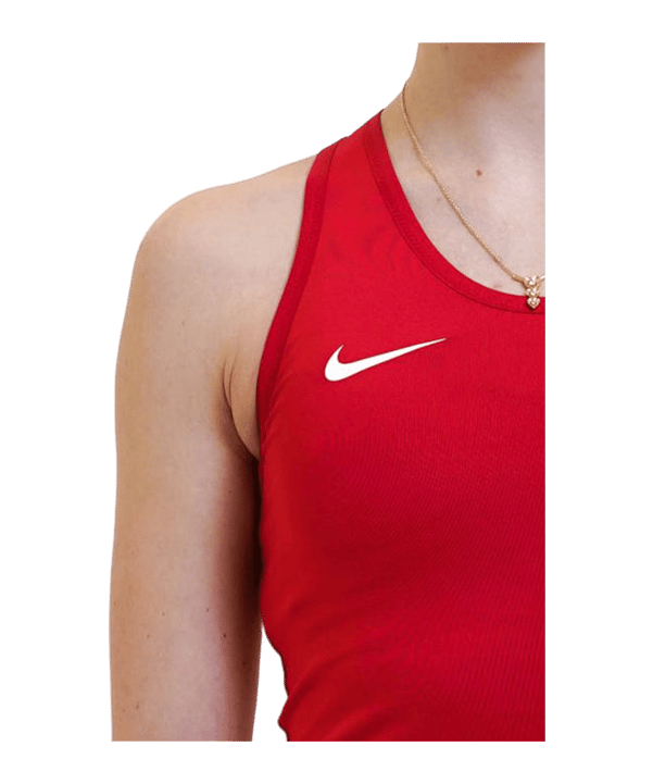 Nike Team Stock Tanktop Running Damen Rot F657 - rot