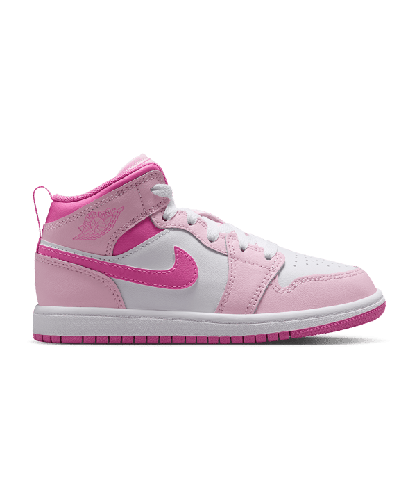 Jordan 1 Mid Bambini Rosa C601 - rosa