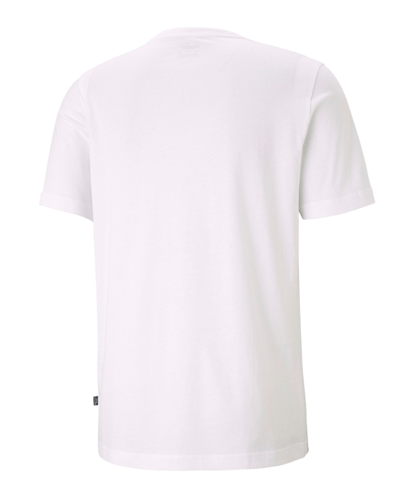 PUMA Essentials Small Logo T-Shirt Weiss F02 - weiss