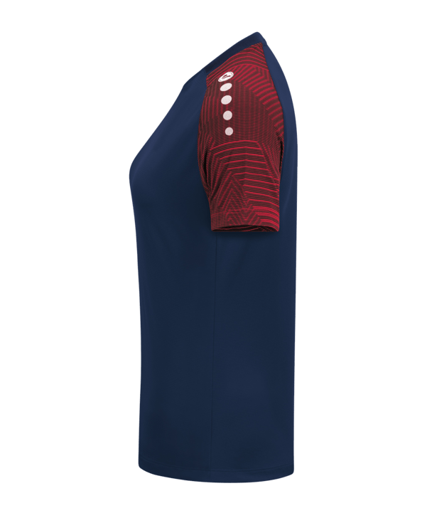 JAKO Performance T-Shirt Damen Dunkelblau Rot F909 - blau