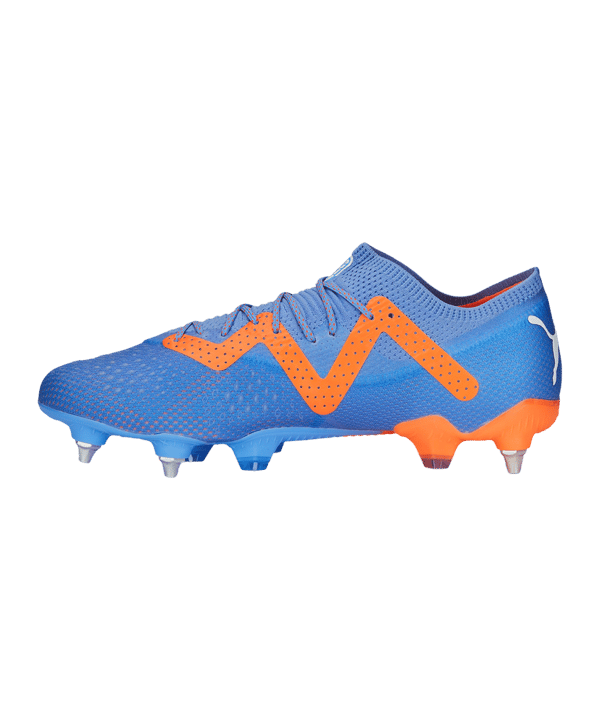 PUMA FUTURE Ultimate Low MxSG Supercharge Blau Orange F01 - blau