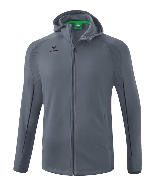 Erima Liga Star giacca con cappuccio bambini  grigio nero - grigio