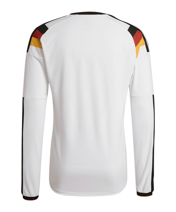 adidas DFB Deutschland Authentic Trikot Langarm Home WM 2026 Weiß - weiss