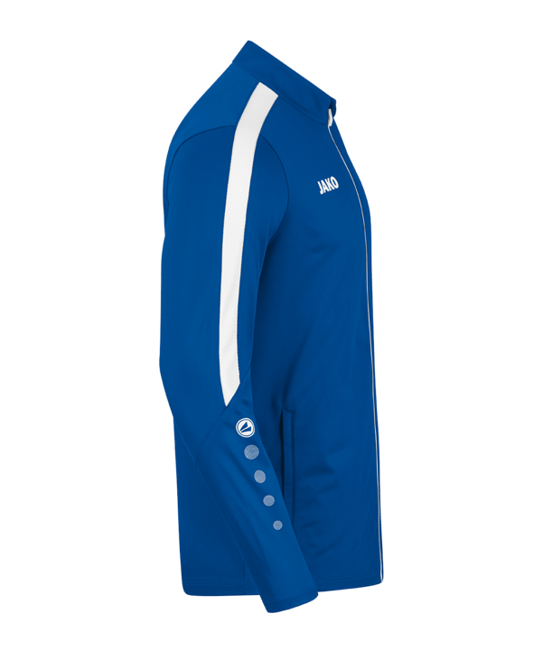 JAKO Power Polyesterjacke Blau Weiss F400 - blau