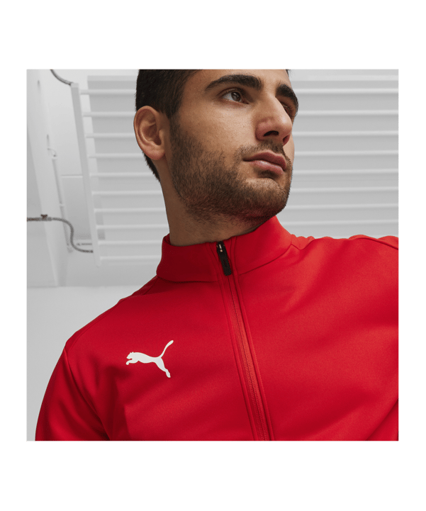 PUMA teamGOAL Trainingsjacke Rot F01 - rot