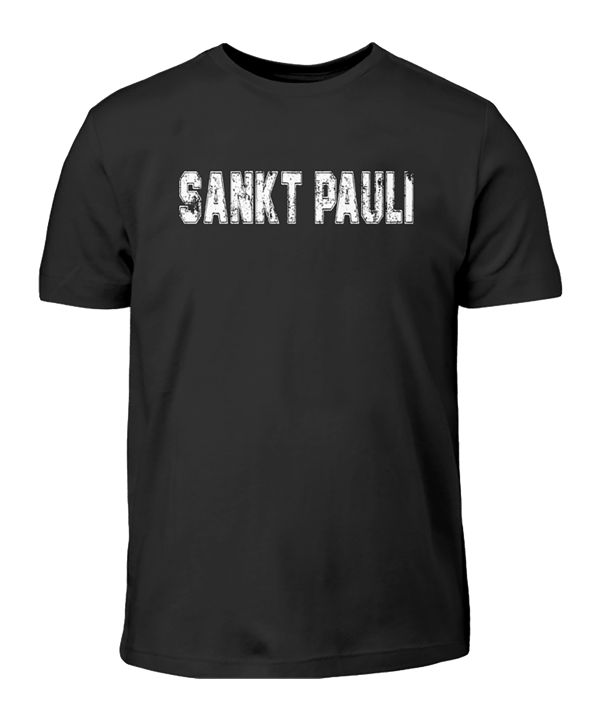 Kids T-Shirt "St. Pauli" Schwarz - schwarz