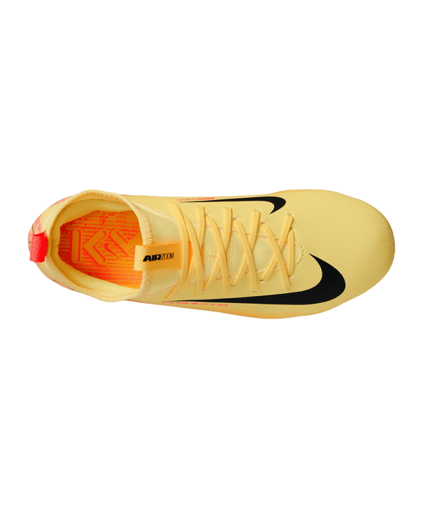 Nike Jr Air Zoom Mercurial Vapor XVI Academy FG/MG Mbappe Signature Kids Orange Blau F800 - orange