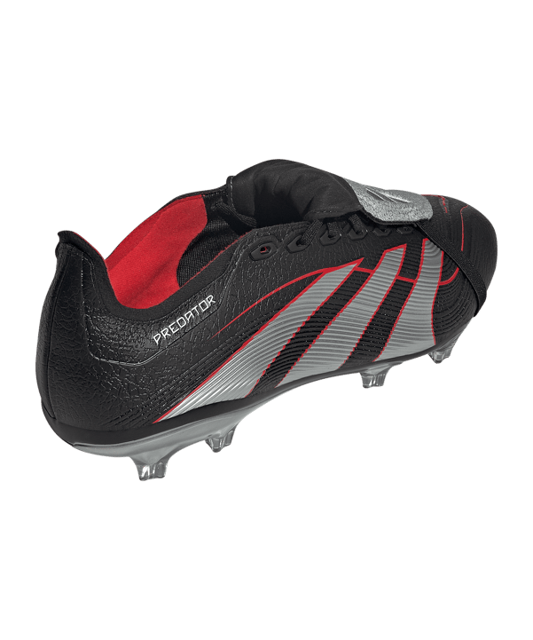 adidas Predator League FT FG/MG Obsidian Strike Schwarz - schwarz
