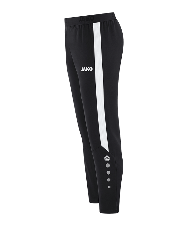 JAKO Power Freizeithose Kids Schwarz Weiss F802 - schwarz