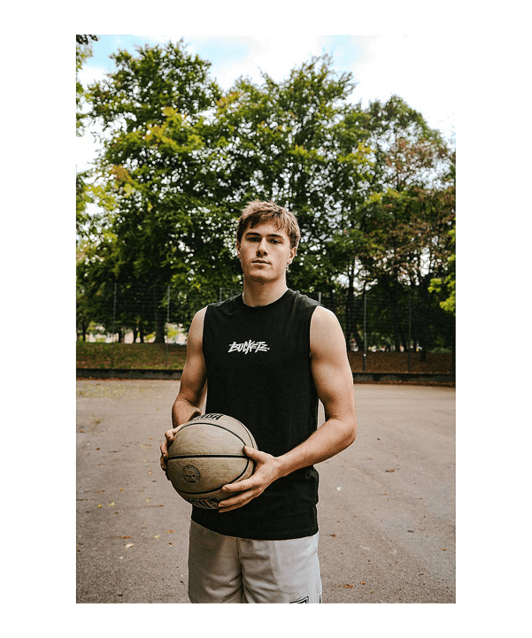 Bucketz Ball Park Sleeveless T-Shirt Schwarz - schwarz