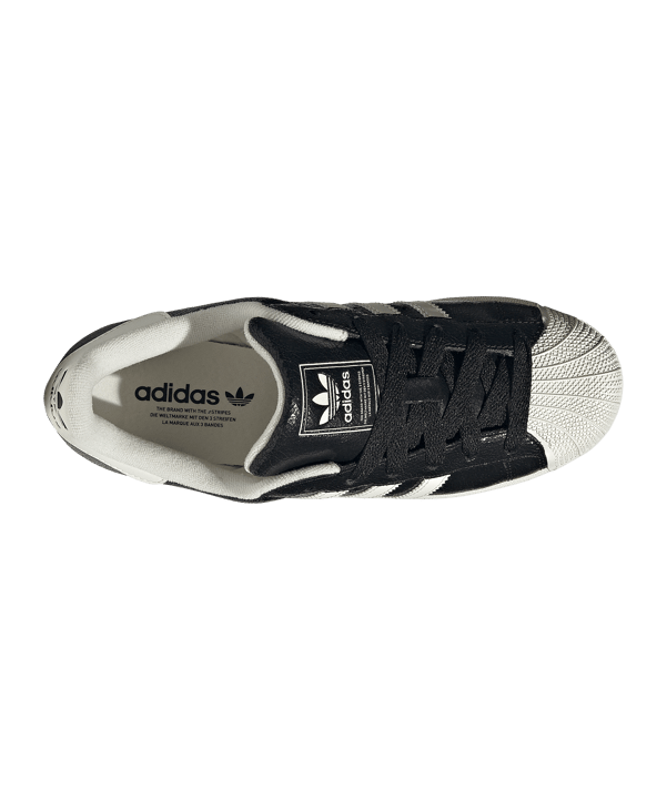 adidas Originals Superstar II Damen Schwarz - schwarz