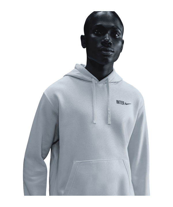 Nike Inter Mailand NSW Club Hoody Grau F085 - grau