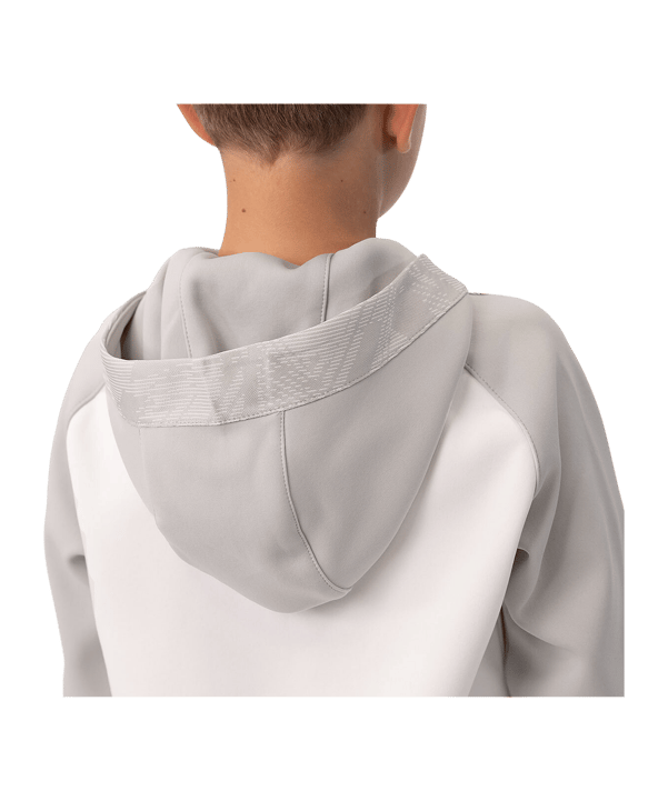 JAKO Icon Kapuzenjacke Kids Weiss Grau F016 - weiss