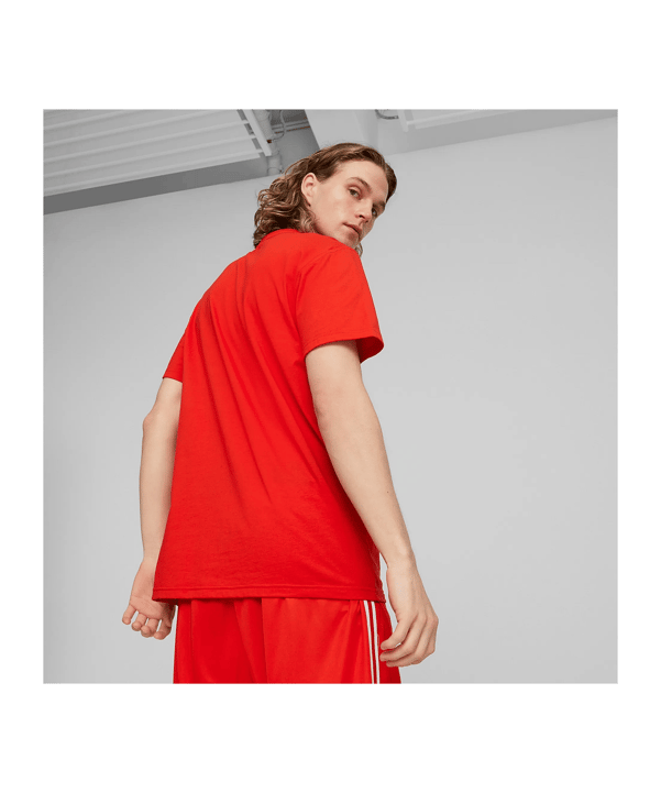 PUMA Hoops Team Drycell T-Shirt Rot F04 - rot