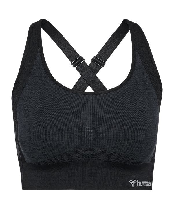 Hummel Sport-BH Damen Schwarz F2508 - schwarz