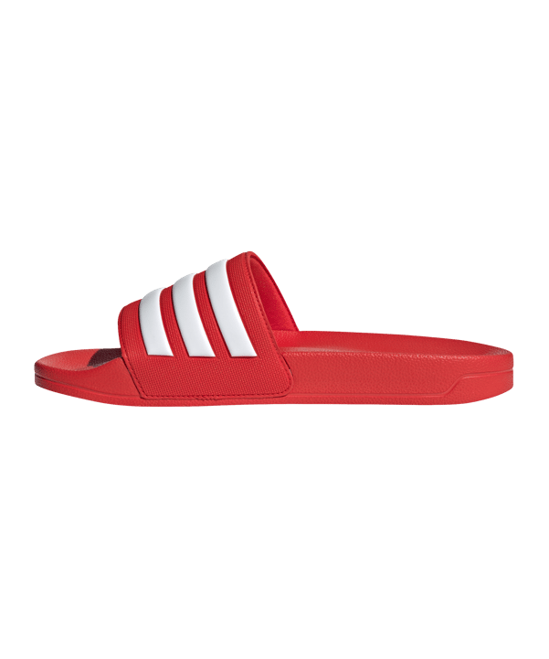 adidas Cloudfoam Adilette Shower Regular Rot Weiss - rot