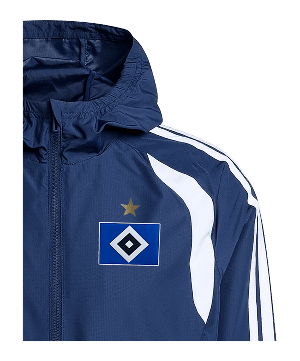 adidas Hamburger SV K-Way Blu - blu