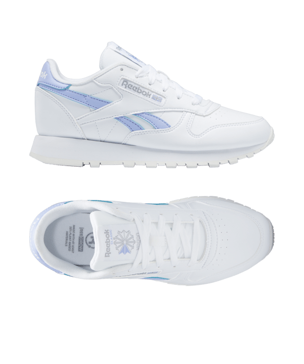 Reebok Classic Vegan Damen Weiss Lila - weiss