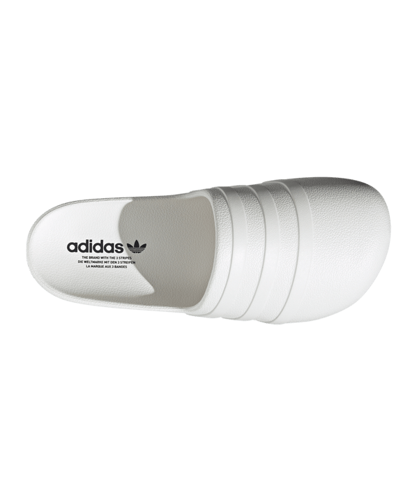 adidas Originals adilette AdiFOM Badelatsche Weiss - weiss