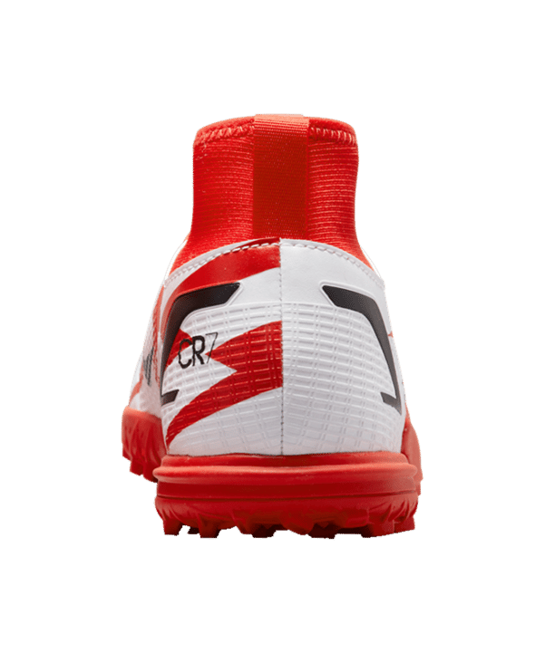 Nike Jr Mercurial Superfly VIII Academy CR7 Spark Positivity TF Kids Rot F600 - rot