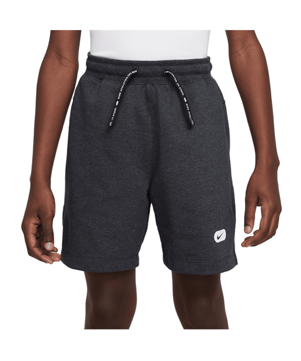 Nike Fleece Trainingsshort Kids Schwarz F010 - schwarz