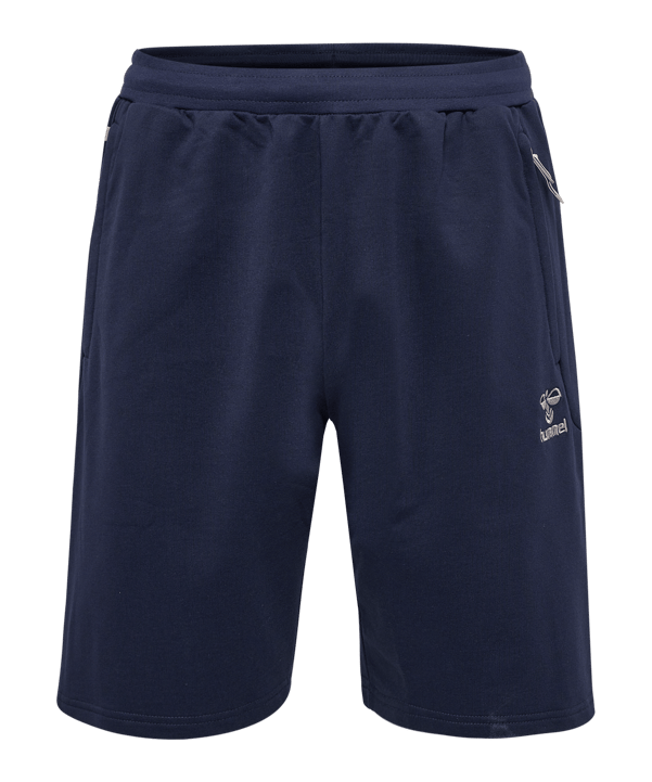 Hummel Move Grid Cotton Short Blau F7026 - blau