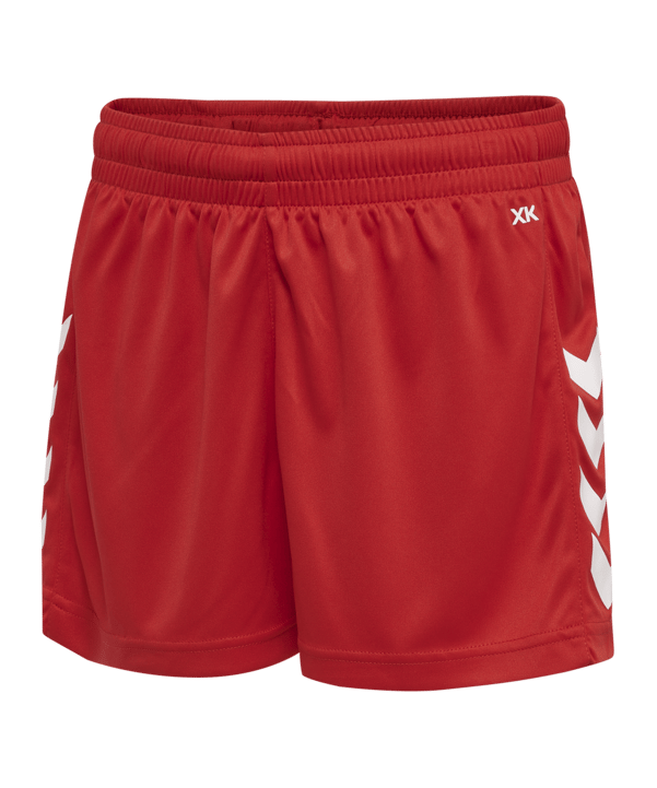 Hummel hmlCORE XK Poly Short Kids Rot F3062 - rot