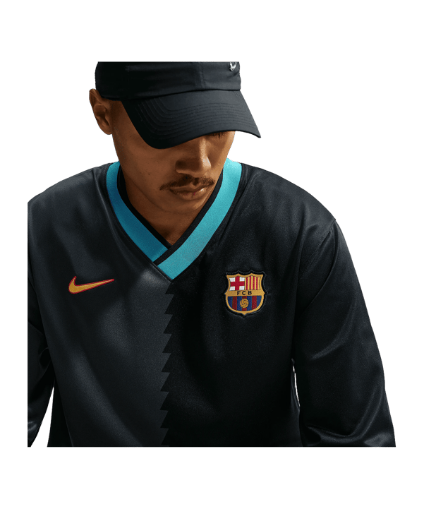 Nike FC Barcelona Trikot Langarm 3rd 2026/2027 Schwarz F010