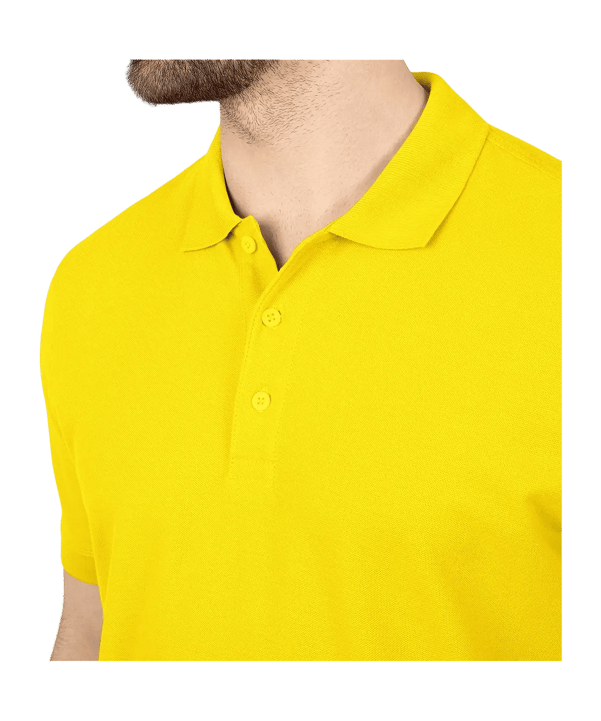 JAKO Organic Polo Shirt Gelb F300