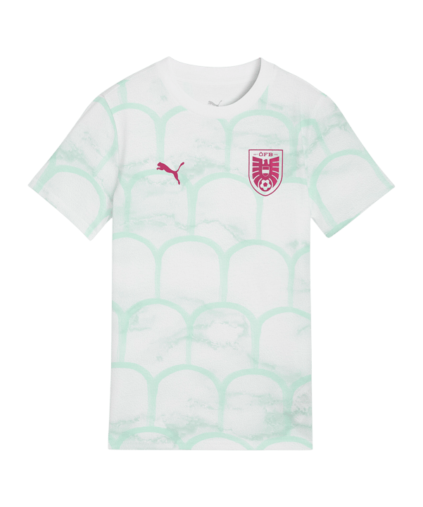 PUMA ÖFB Österreich FtblCulture T-Shirt Kids Weiß F18 - weiss
