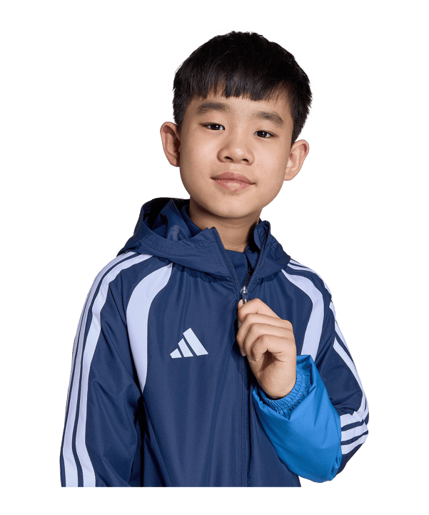 adidas Tiro 26 Competition Jas Kids Donkerblauw - blauw