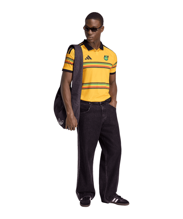 adidas JFF Jamaika Trikot Home WC 2026 Gelb - gelb