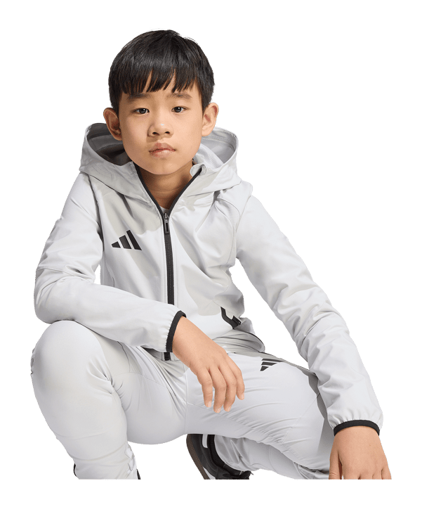 adidas Tiro Travel Windjacke Kids Grau - grau