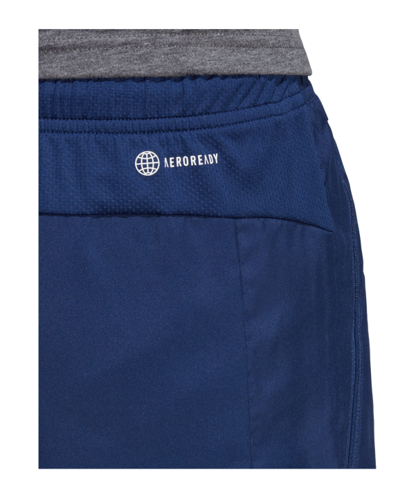 adidas Essentials Woven Short Blau Weiss - blau