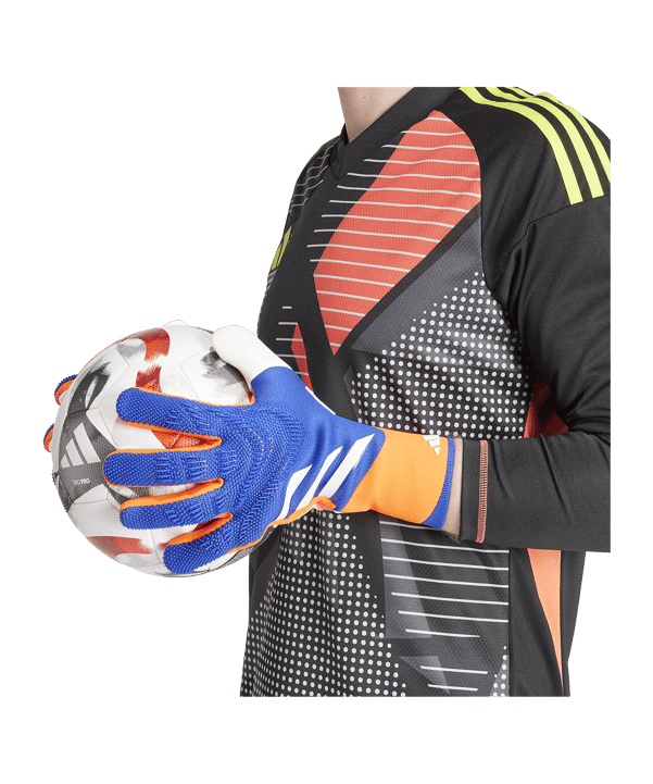 adidas Predator Pro Torwarthandschuhe Advancement Blau - blau