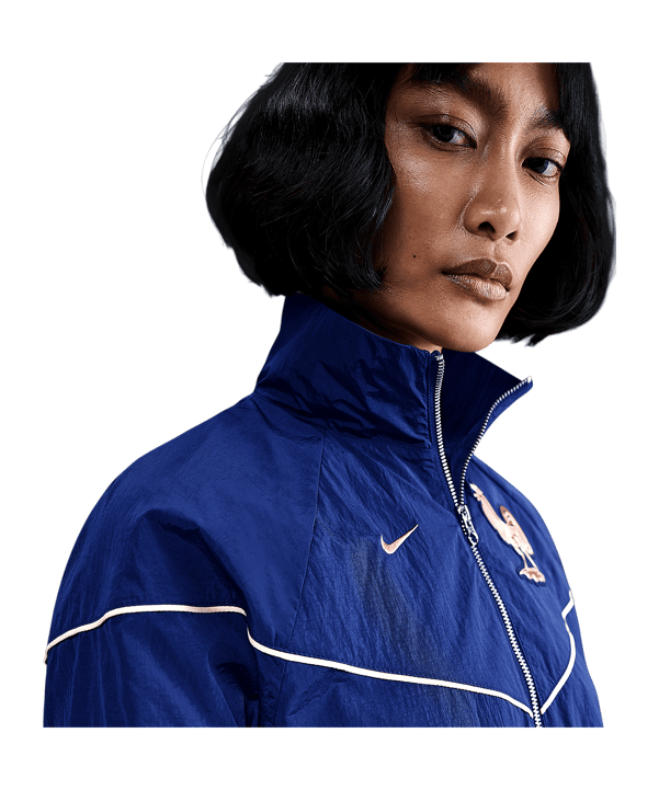 Nike France Woven Giacca Donna Blu C492 - blu