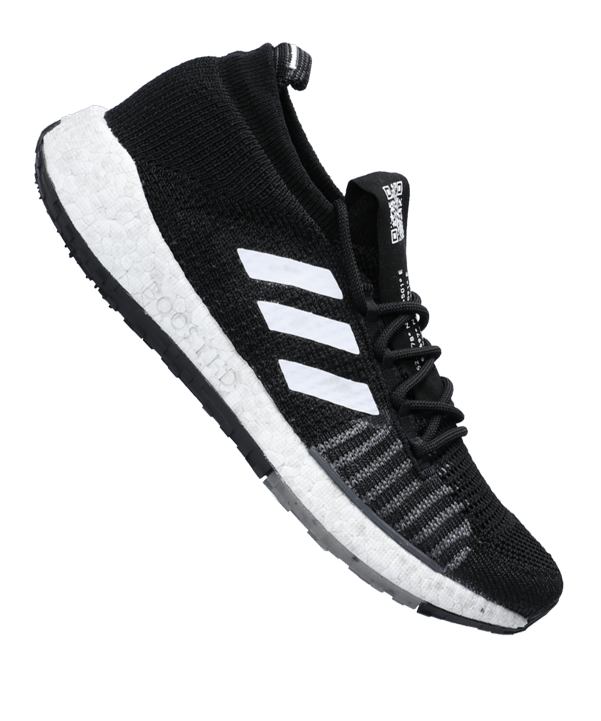 adidas Pulseboost HD Running Schwarz Weiss - schwarz