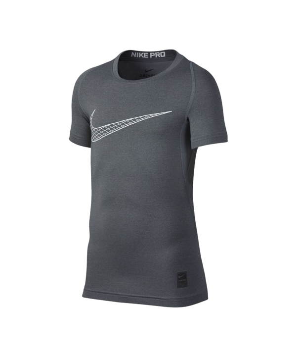 Nike Pro Compression T-Shirt Kids Grau F065 - grau