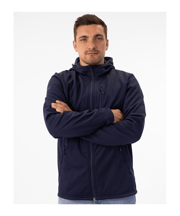 JAKO Premium Veste Softshell Bleu C900 - bleu