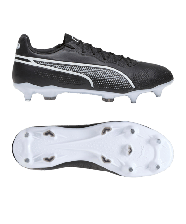 PUMA KING Pro MxSG Eclipse Schwarz Weiss F01 - schwarz