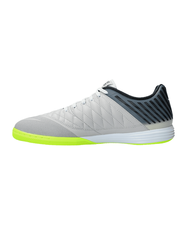Nike Lunar Gato II IC Halle Schwarz Grau F010 - schwarz