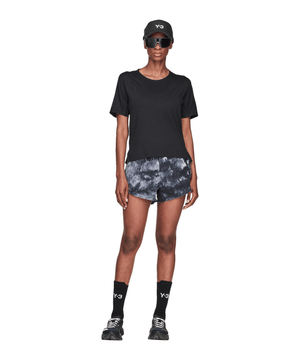 adidas Y-3 Running T-shirt Donna Nero - nero