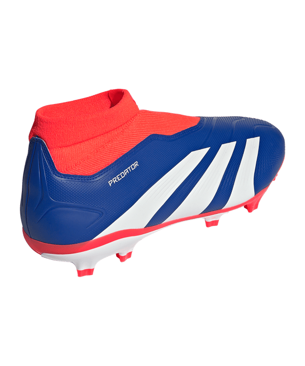 adidas Predator League LL FG Advancement Blau Weiss - blau