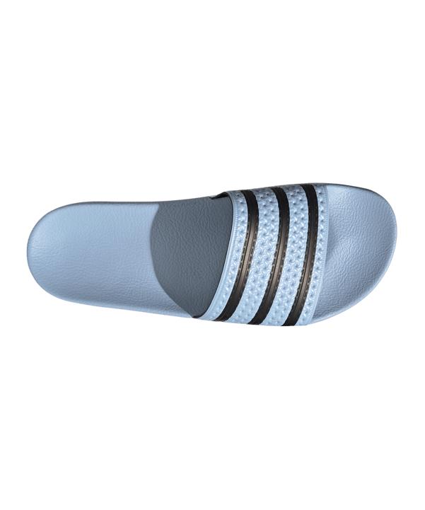 adidas Originals Adilette Blau Schwarz - blau