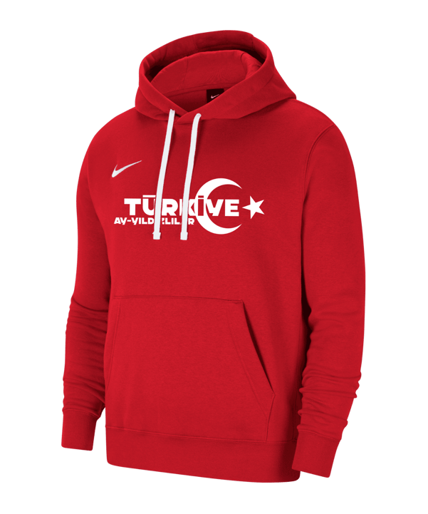 TFF Türkei Hoody Rot - rot