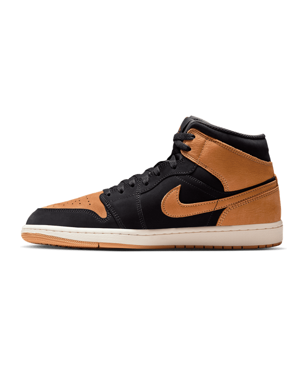 Jordan Air Jordan 1 Mid Se Schwarz F002 - schwarz