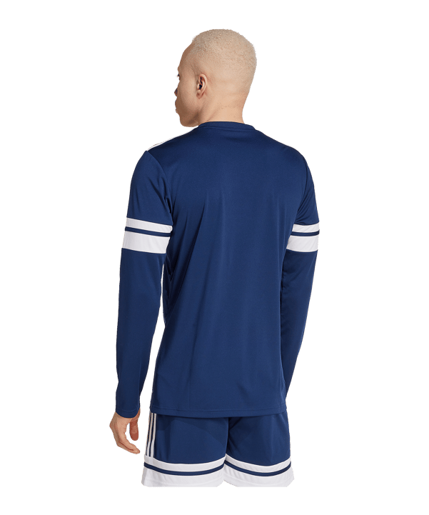 adidas Squadra 25 Trikot Langarm Dunkelblau - blau